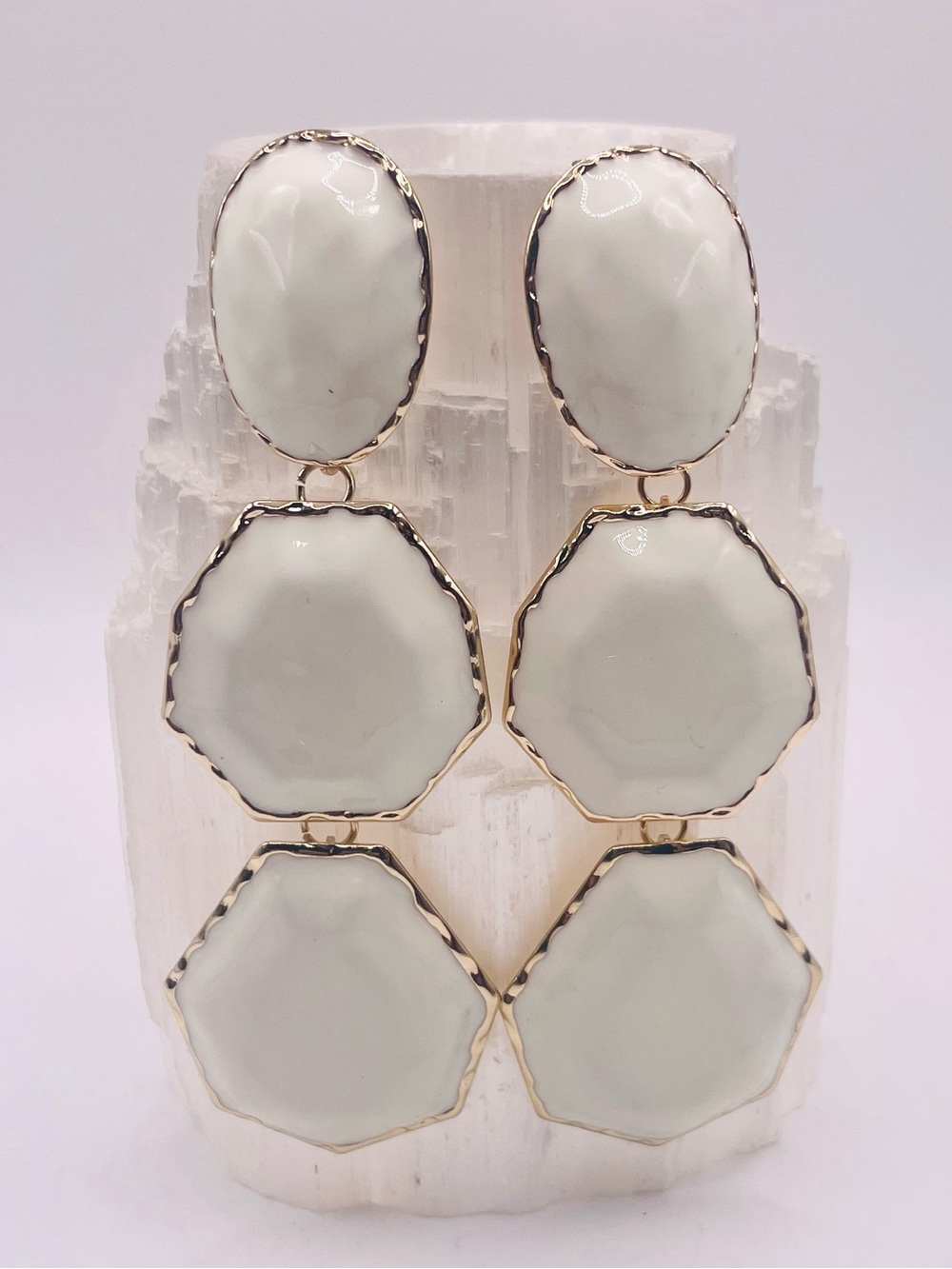 Zara Acrylic Statement Earrings